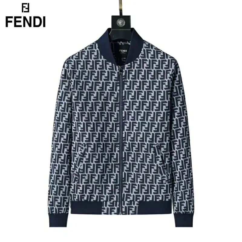 fendi veste manches longues pour homme s_12600b1:Fendi veste cuir homme